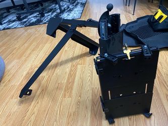 Troy Products Black Metal Monitor Mount Stand