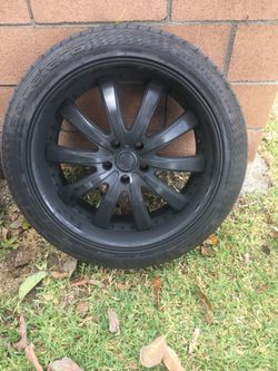 20 inch rims and tires