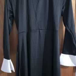 Black Dress With Collar