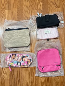 Various cosmetic bags