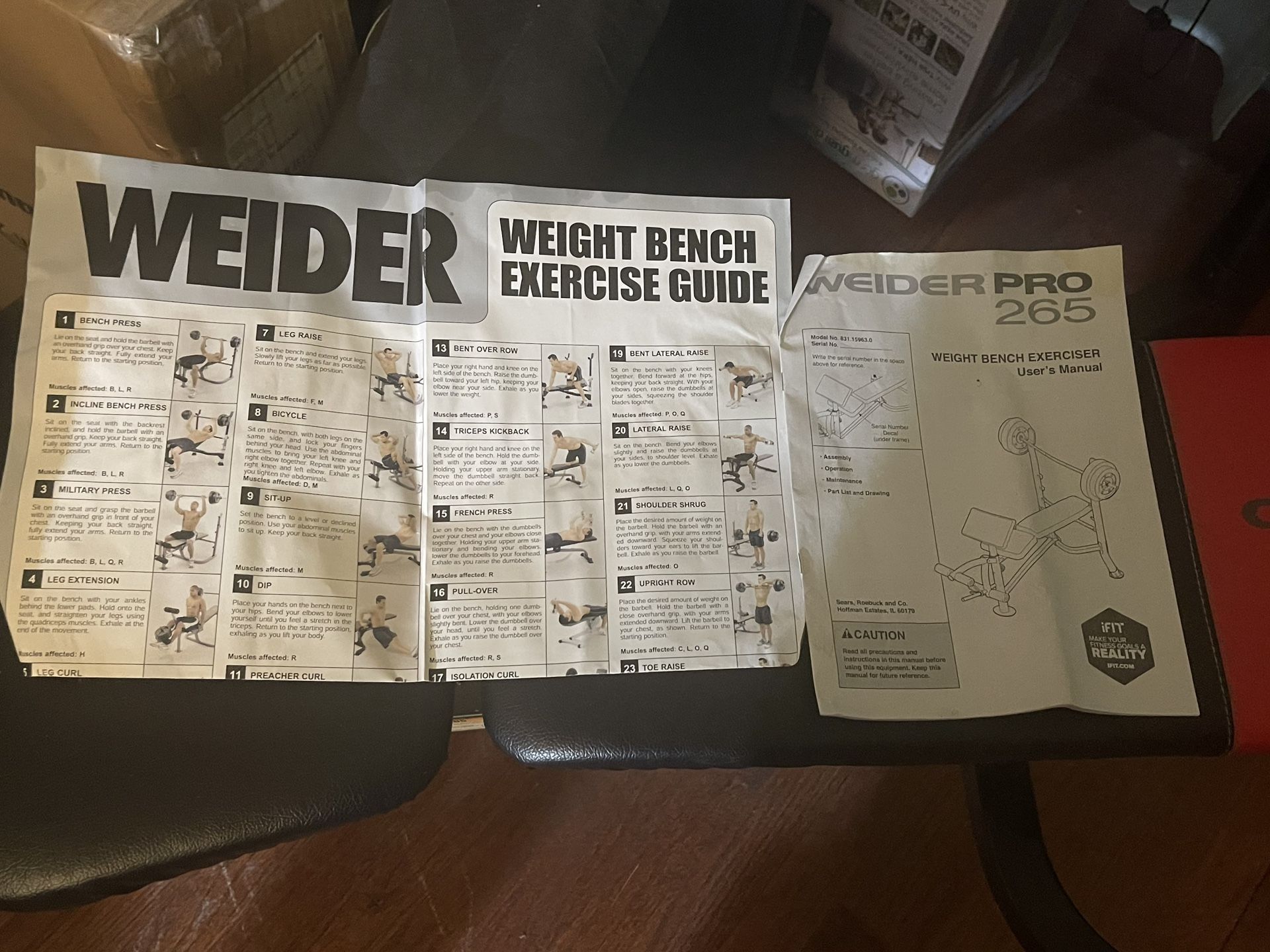 Weider-Pro Weight Bench
