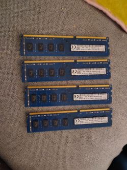 SK Hynix 32GB  DDR3 Desktop Ram 8GB x 4