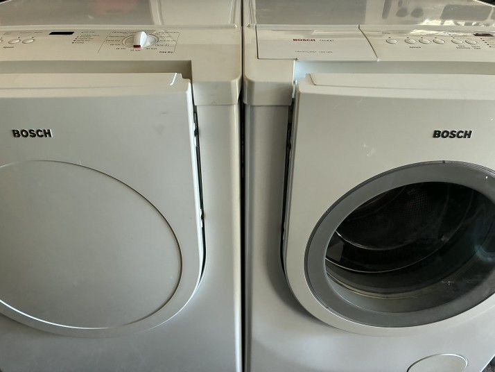 Bosch Matching Washer And Dryer Set