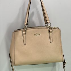 Tan Coach Bag