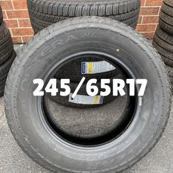 Four NEW 245/65R17 Goodyear Fortera HL