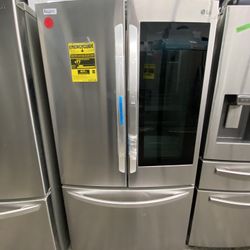 Stainless Steel LG French Door Instaview Refrigerator Open Box