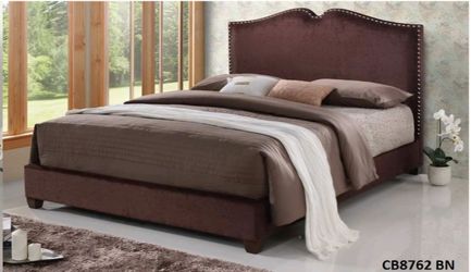 Queen Size Bed Frame only color grey brown or ivory