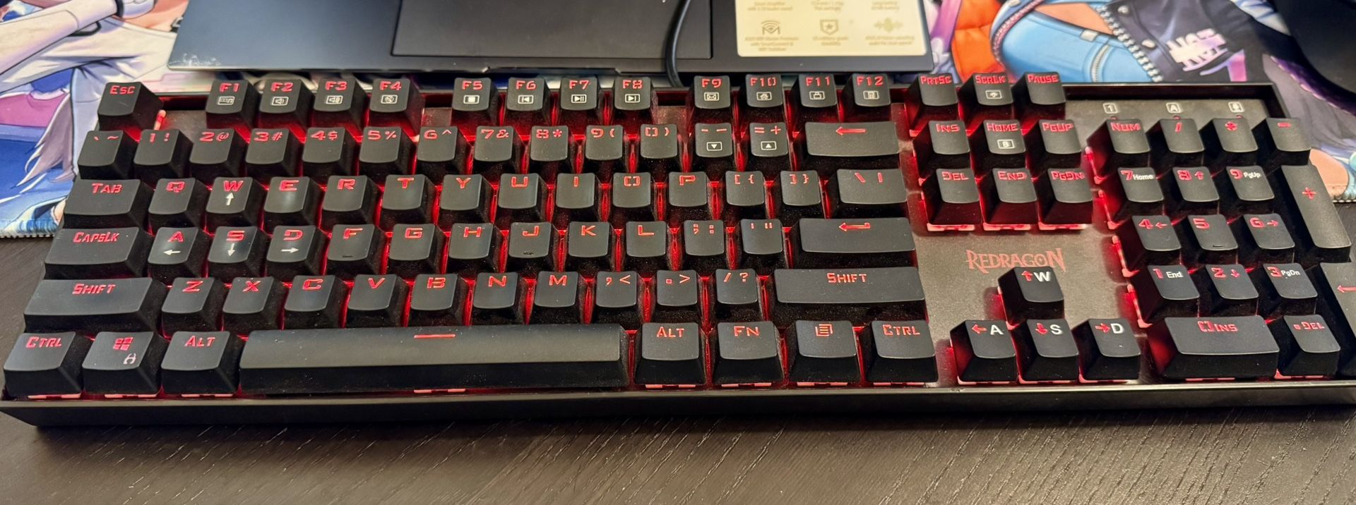 Mechanical Keyboard - Red Dragon K551 VARA