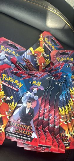 Pokémon Destined Rivals Booster Packs