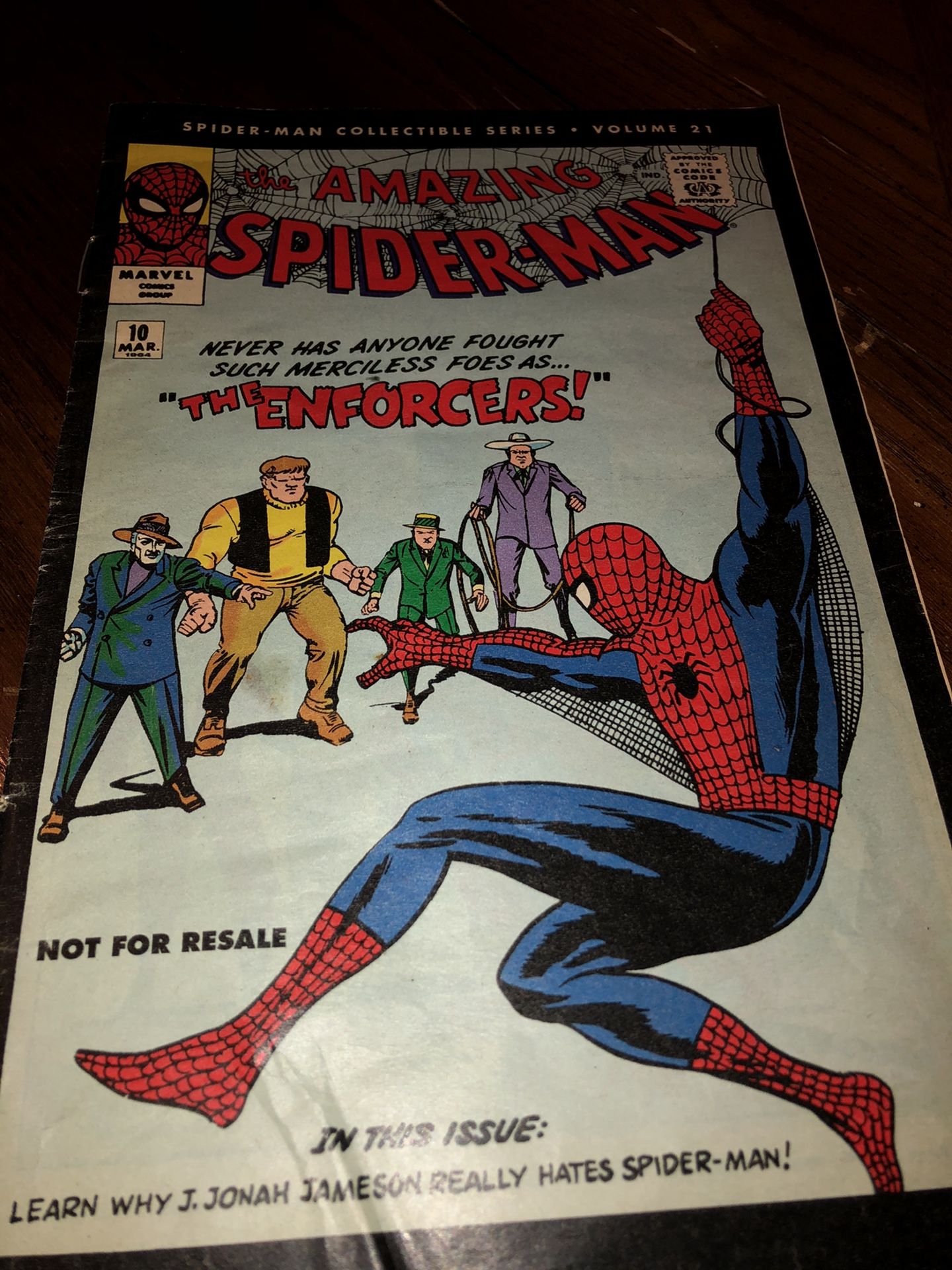 spider-man comic VOLUME 21 (highest bid)