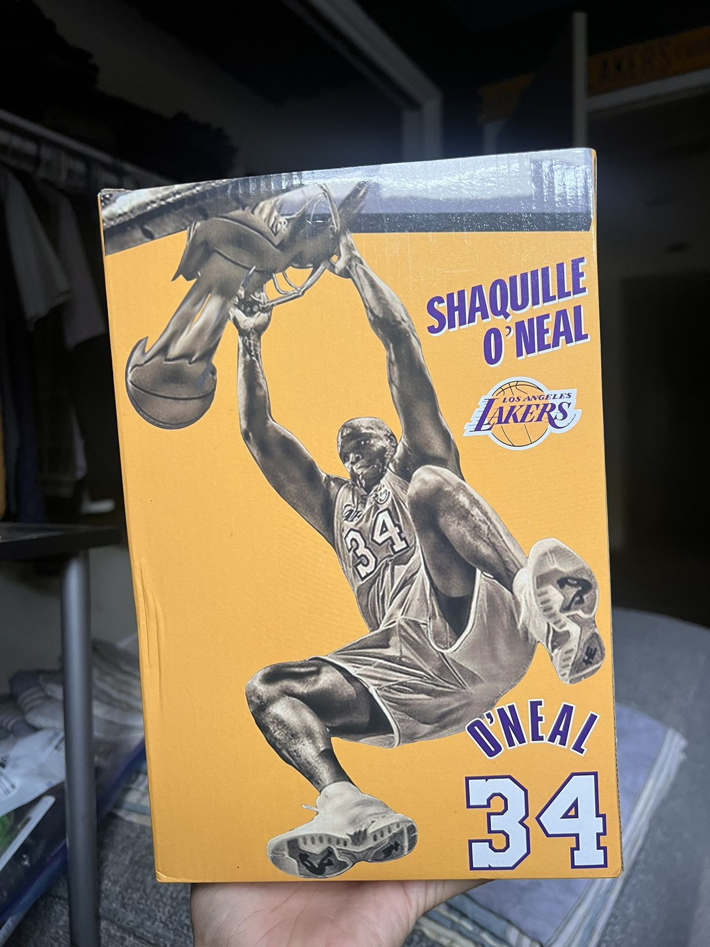 Shaq Lakers Commemoration Statue Figure 