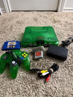 Nintendo 64 Jungle green