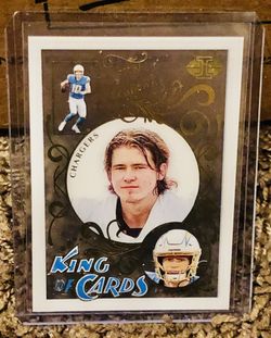 Justin Herbert 2021 Illusions (King Of cards)