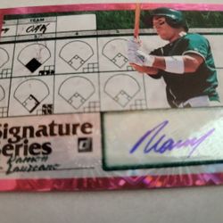 Ramon Laureano. Signature Series  Autographed Baseball Card 