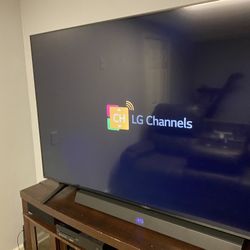 Like New LG 4k 70” Smart TV W/ Web OS