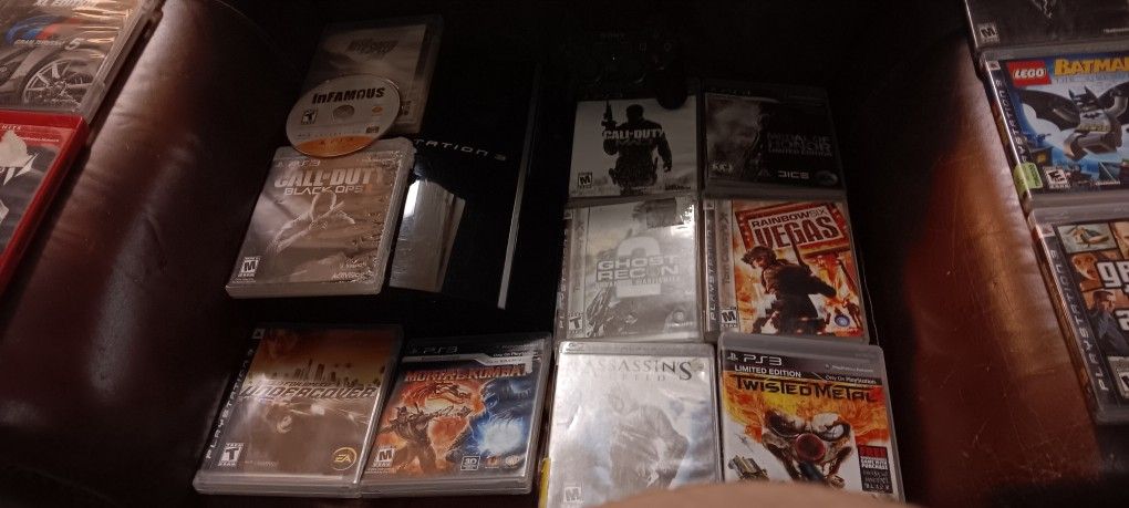 Playstation 3 And 17 Games