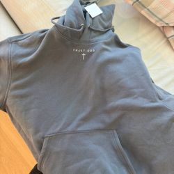 Trust God Cross Graphic Hoodie