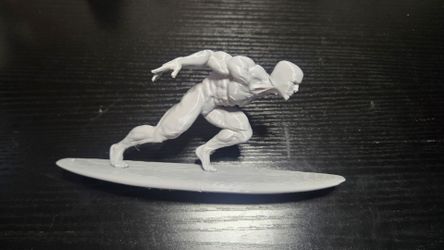 Silver Surfer 3D Printed Figurine