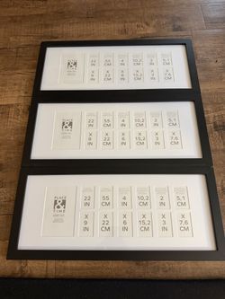 Picture Frames (3) School Year Progression