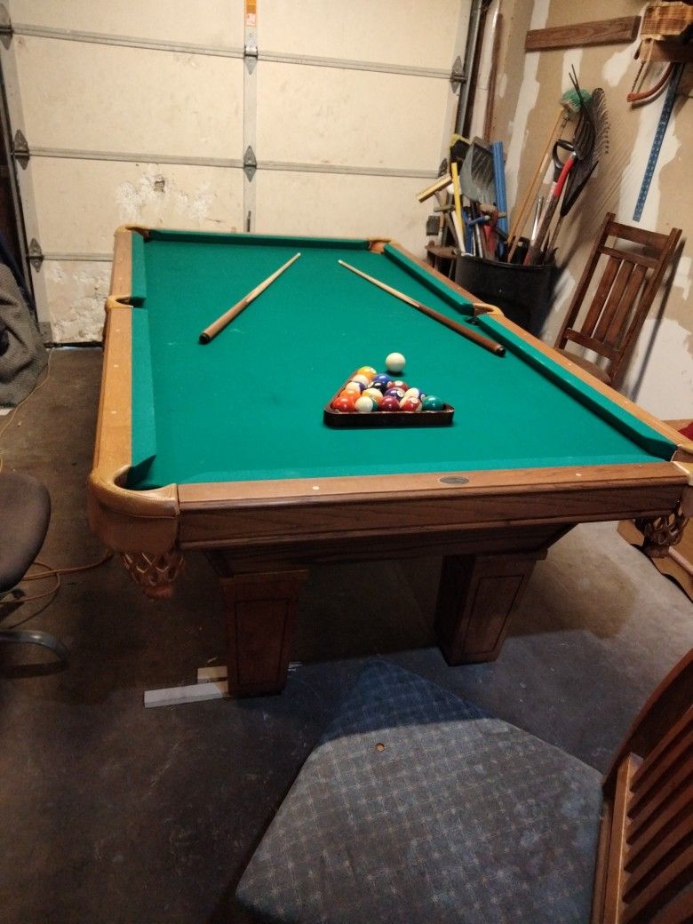 7ft Slate Leisure Bay Pool Table