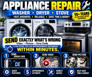 Washer dryer stove