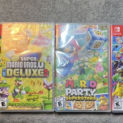 Nintendo Switch Game Lot New Games