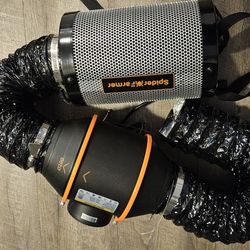 Spyder Farms 4" Exhaust With Filter