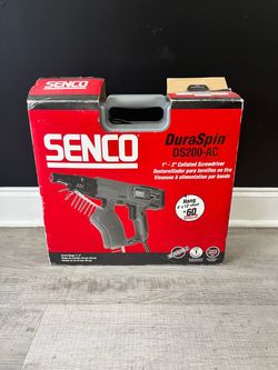 Senco DuraSpin DS200-AC Collated Screwdriver screws included