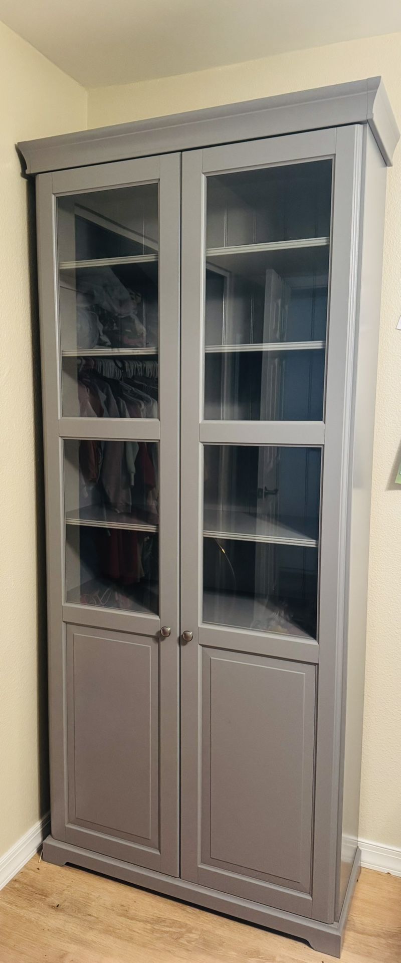 Grey Armoire 
