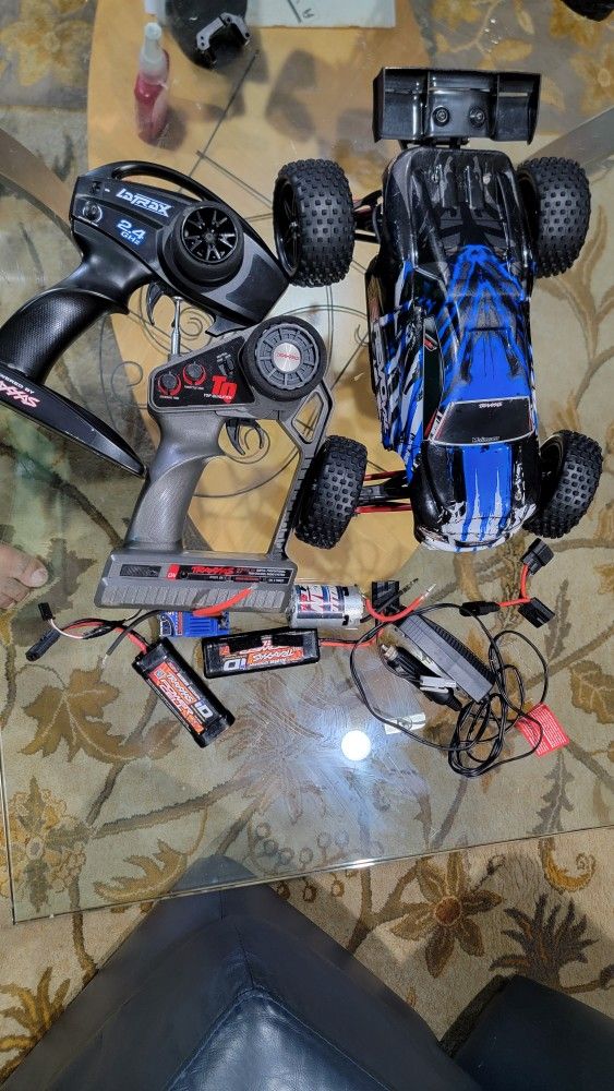 Mini Revo Brushless set up.. With Many Extra Parts.