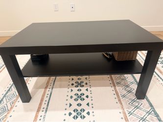 Black IKEA Coffee Table