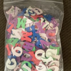 Foam Sticker Uppercase Letters 