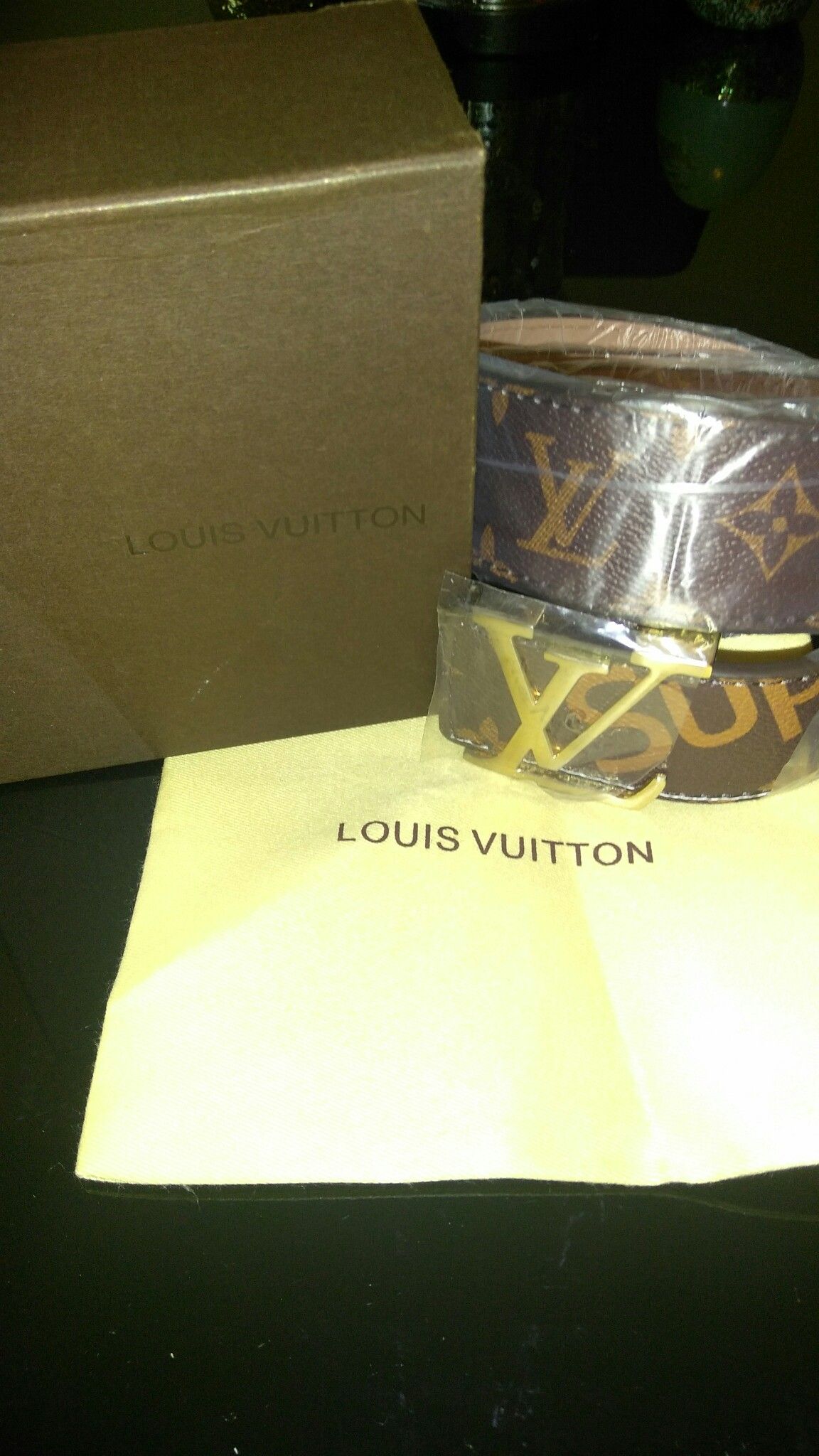Louis Vuitton belts