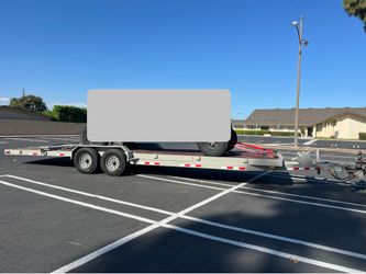 2015 Carson two car trailer 28ft