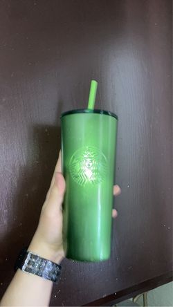 Starbucks Green Winter Tumblr Cup 24oz