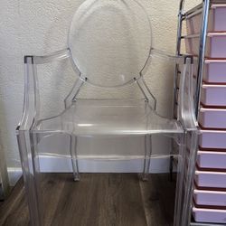 Clear IKEA Chair 