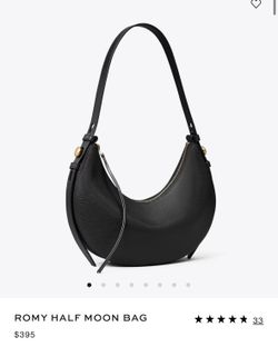 Tory Burch half moon bag