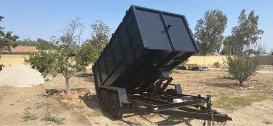 Sissor hoist dump trailer 12 ft 2027