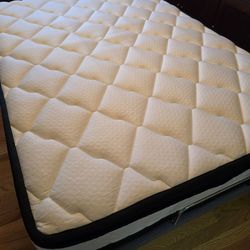 Adjustable Full Size Bed with Remote-Barely Used-Includes Frame