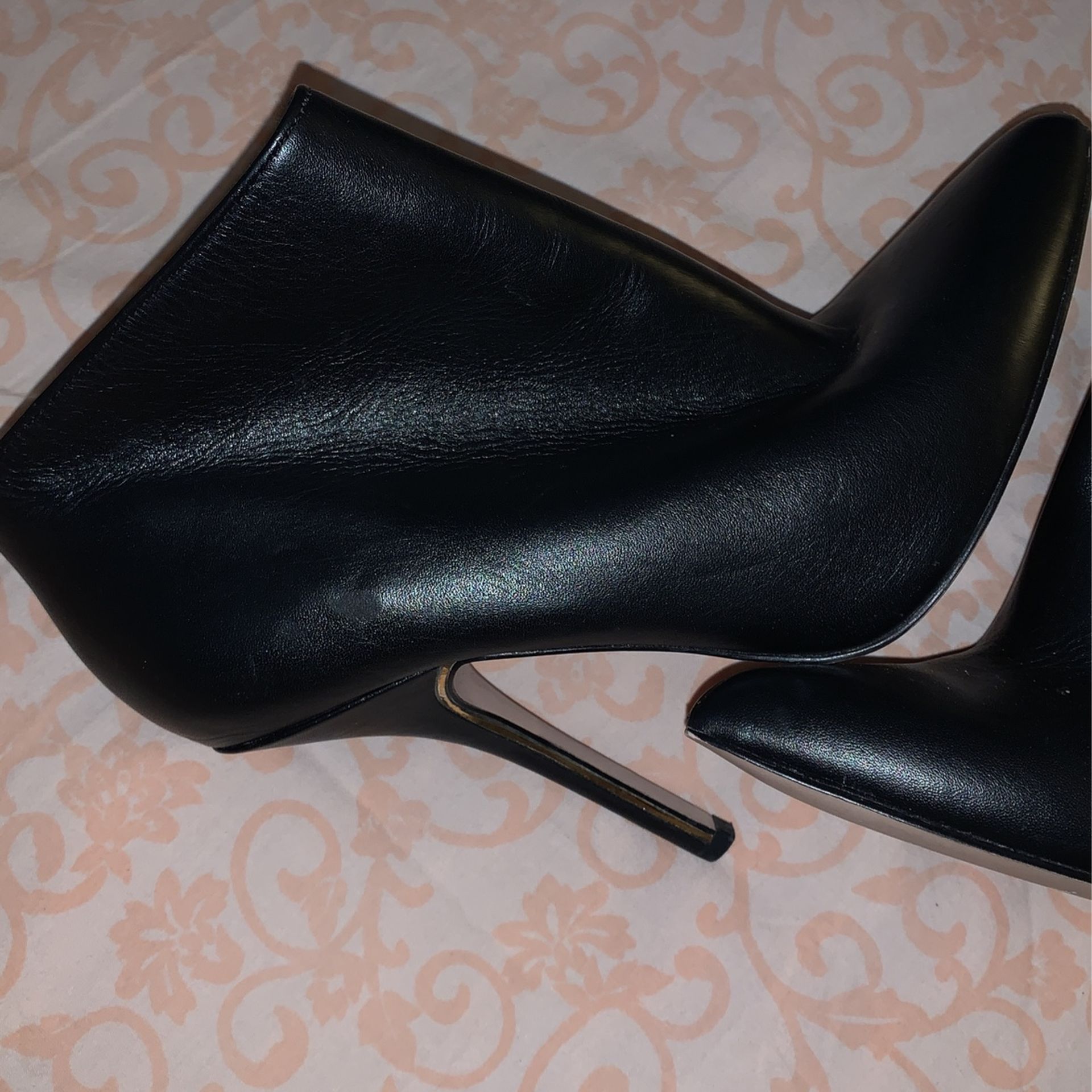 4inch Heels Black 7 Size