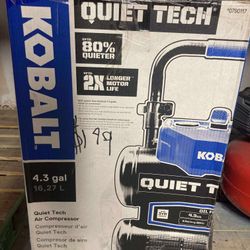 Kobalt 4.3 Gallon Air Compressor