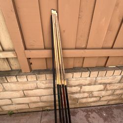 Pool Table Cue sticks 