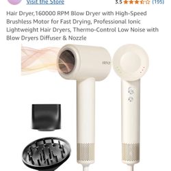 Hrycf New Ionic Lightweight Hairdryer