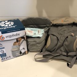 Ergobaby 360 4 Position Bundle Of Joy Collection With Infant Insert, Grey