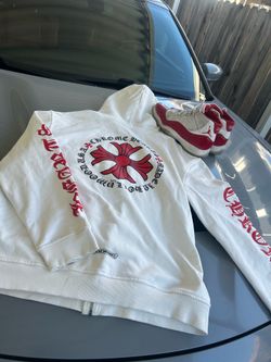 Chrome hearts sweater.