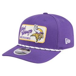 Men's New Era Purple Minnesota Vikings Chant 9SEVENTY Stretch-Snap Hat
