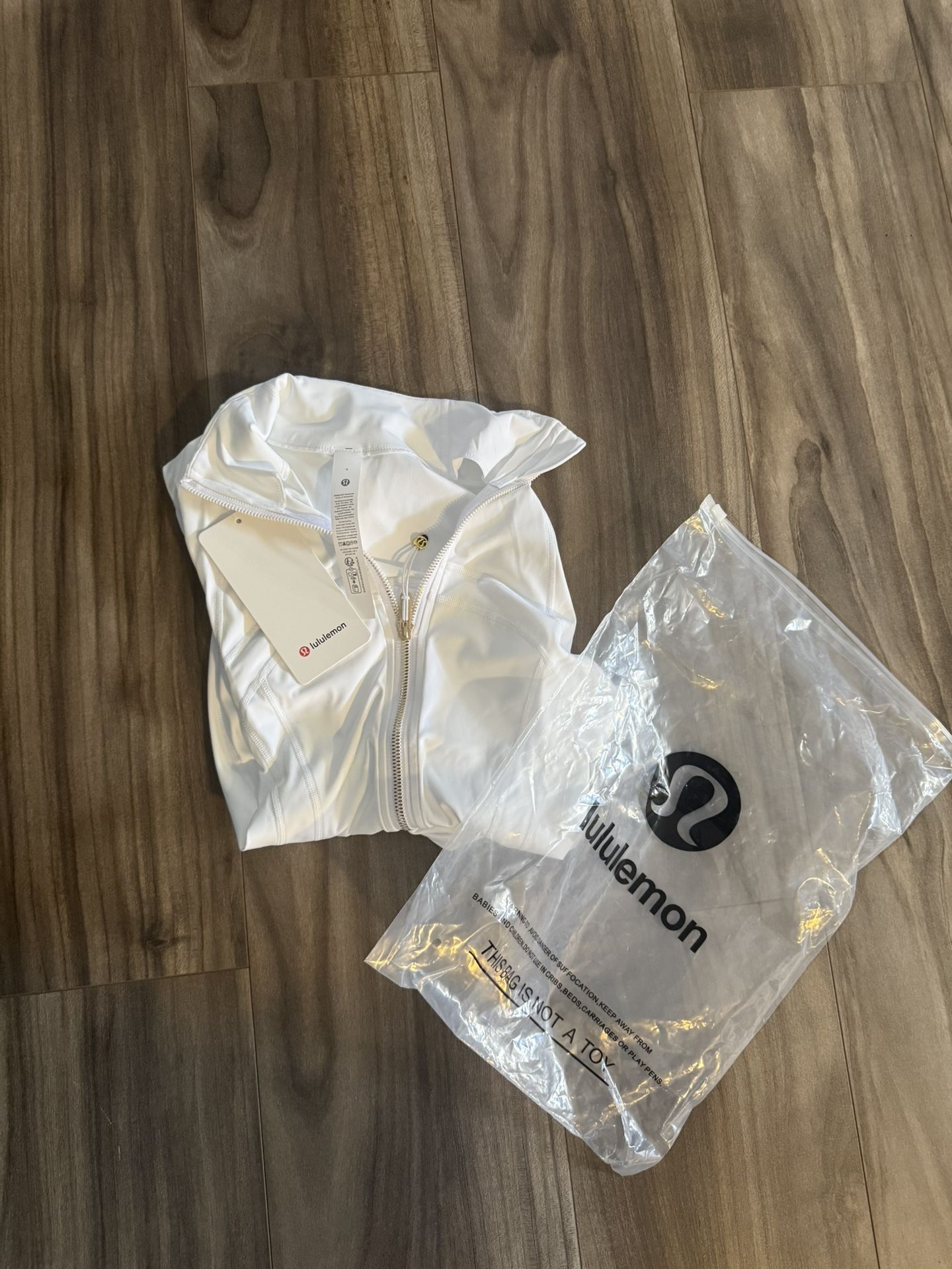 White Lululemon Jacket