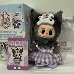 Popmart The Monsters x Hello Kitty And Friends Series Kuromi