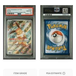 Even Prismatic Evoltions PSA 10