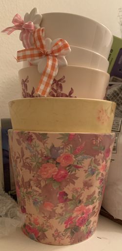 New Pots For Flower And Plant / Indoor & Ourdoor